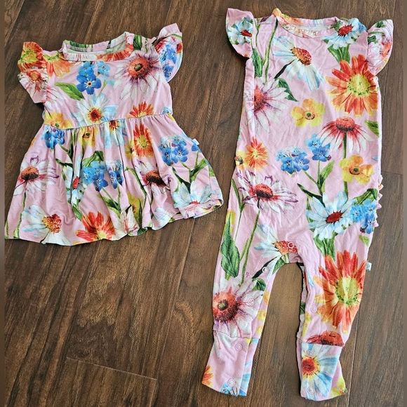 Posh Peanut Other - Posh Peanut Romper & Swing Top